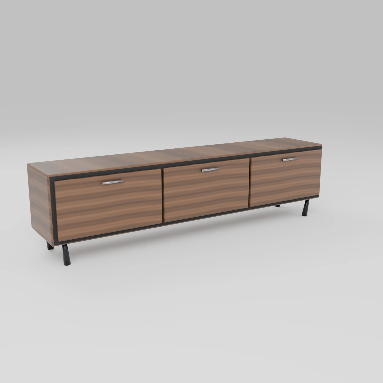 Linea TV Ünitesi (180 cm, 3 Kapaklı)