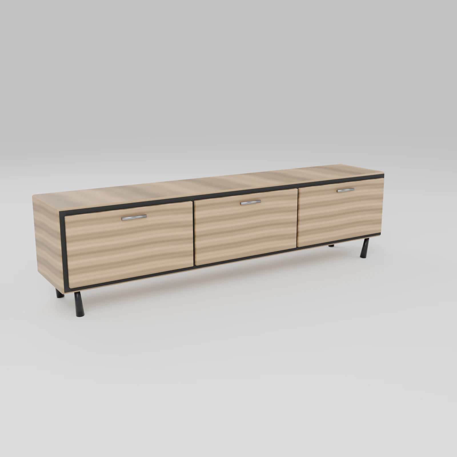 Linea TV Ünitesi (180 cm, 3 Kapaklı)
